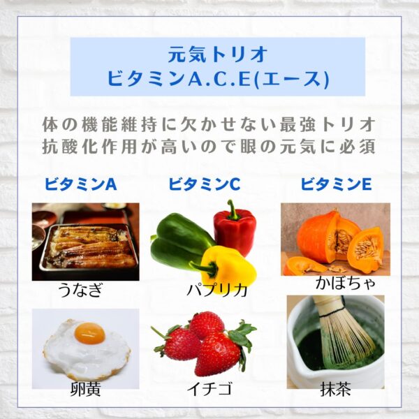 視力回復ビタミン